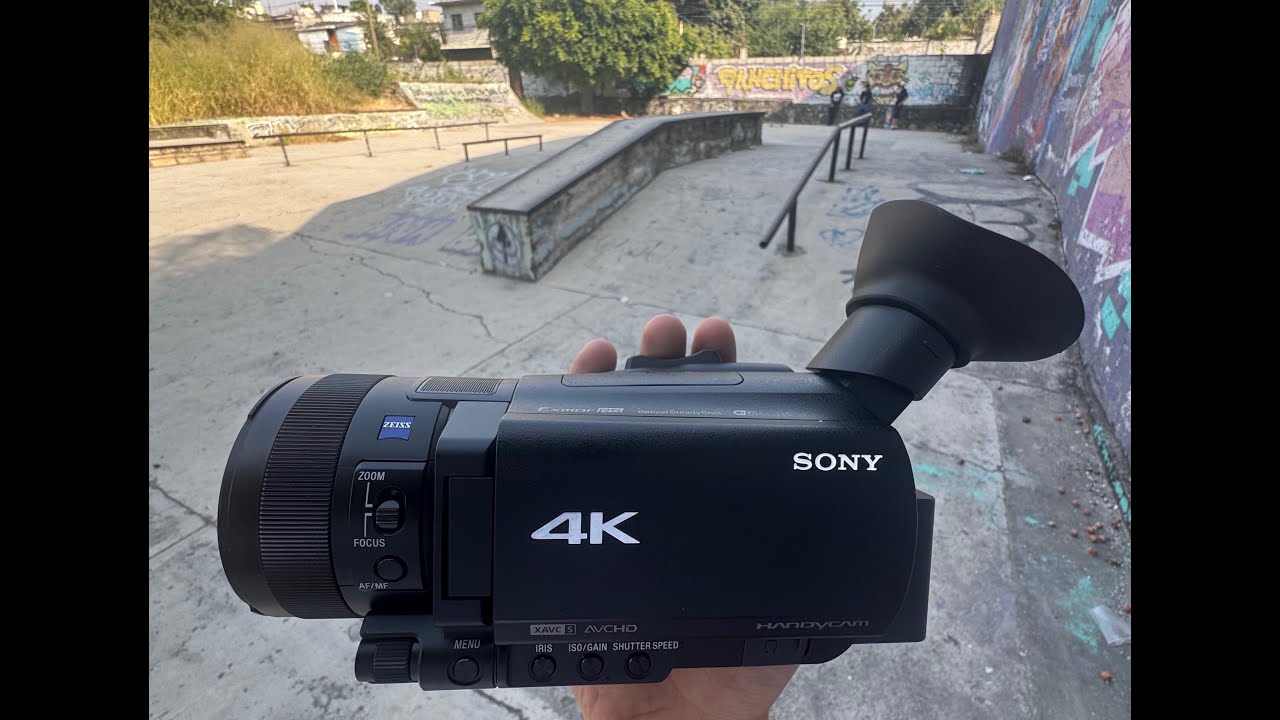 Sony AX700 SKATE TEST