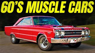 10 Muscle Cars of the 1960s That DESTROYED the Competition