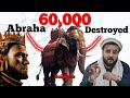 How abrahas 60000 soldiers were destroyed  the kohistani