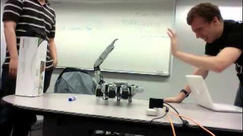 Scorpion Bioloid with Kinect (Purdue University)