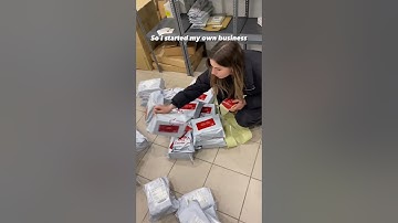 I started my own business! #smallbusiness #smallbusinessowner #smallbusinesslife #enterpreneur