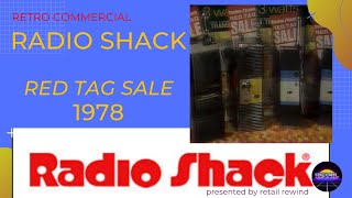 1978 RadioShack Red Tag Sale Commercial Featuring Many Retro Electronics