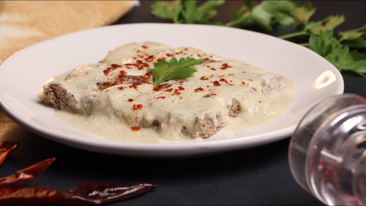 كفتة بالطحينة بطريقة طيبة جداً جداً ❤️😋