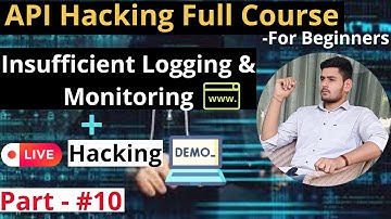 Insufficient logging and monitoring 💻 API bug #10 | bug bounty course in Hindi | hacking course