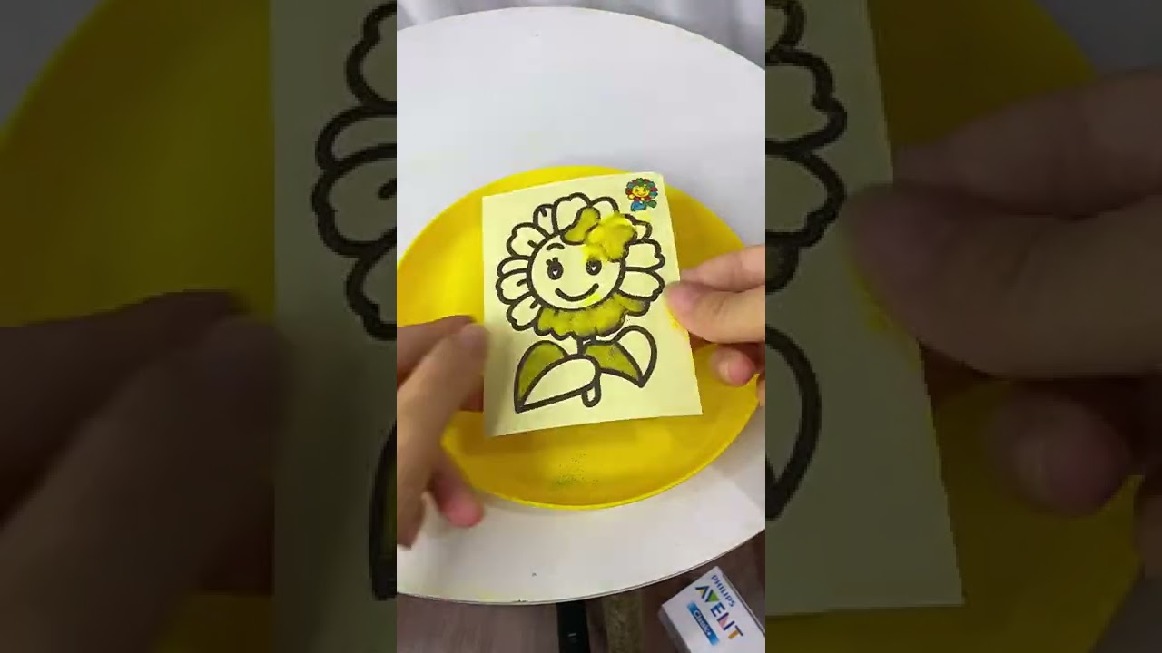 Mainan Melukis Mewarnai Pasir