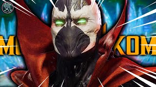 MY DAY ONE SPAWN MAKES HIM RAGE QUIT! Spawn | Mortal Kombat 11 Online Matches