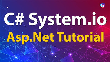 Free C# System.io Namespace C# IO Tutorial - C# tutorial for beginners - C# CSE projects Harisystems