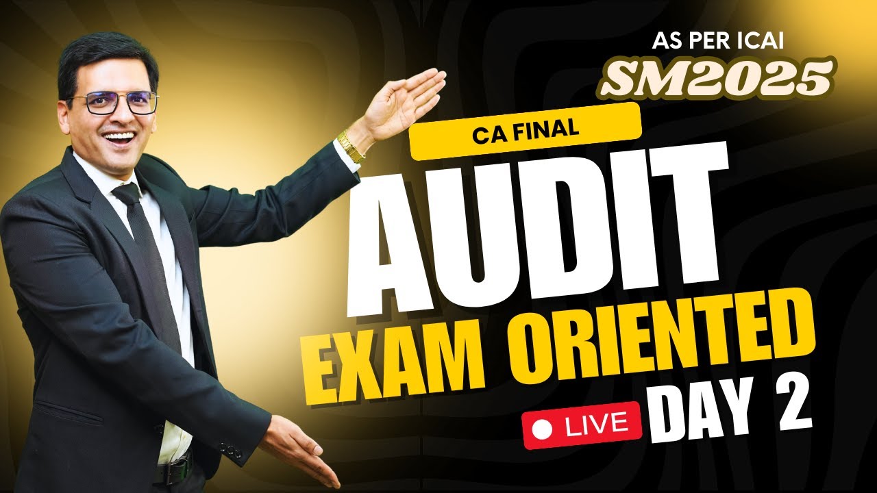 CA Final AUDIT Exam Oriented Batch Day2 - Ethics - YouTube