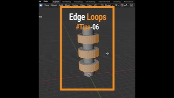 Double-Sided Edge Loop Extrusion in Blender-Tutorial 🔥#shorts #blender #blendertips #blender3d