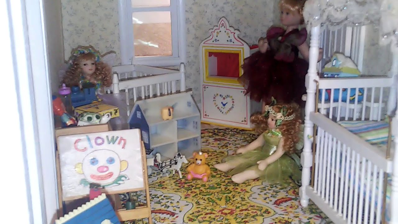 Dollhouse Miniature Tour Fox Hall Manor