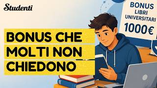 Bonus libri universitari 2026: come richiedere le agevolazioni per studenti