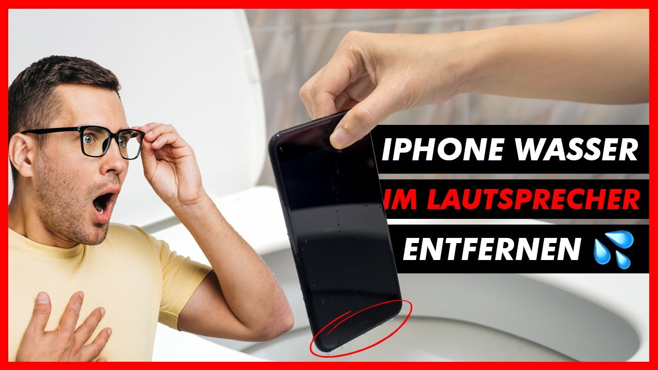 iPhone Wasser im Lautsprecher entfernen 🔊💦 So rettest du dein