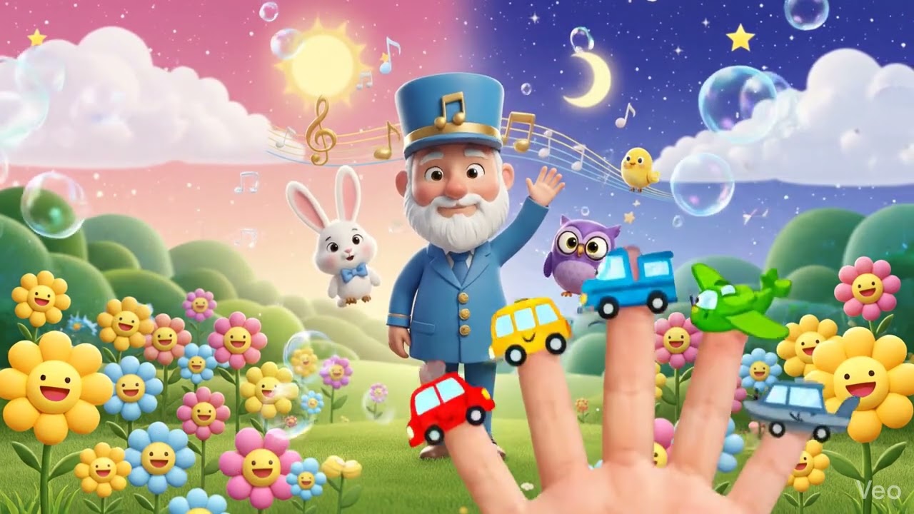 Pip’s Vehicle Finger Family! 🚗