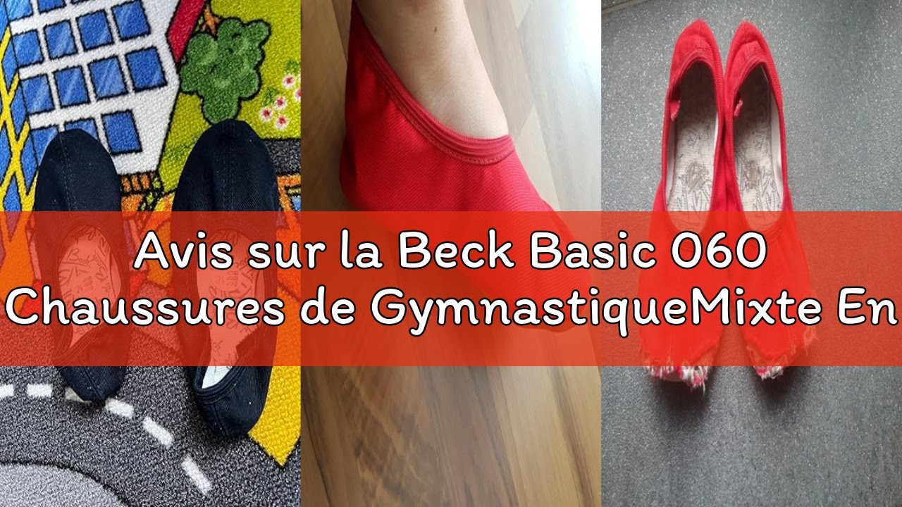 Beck Basic 020 Chaussures De Gymnastique Mixte - Similicuir Confortable Et Antidérapant