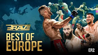 Best Free Mma Fights From Europe's In Brave Cf Cage 🔥🔥 | Bts, Highlights & More | Part 2 Of 2