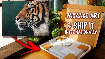 How to package AND SHIP original artwork easily!
