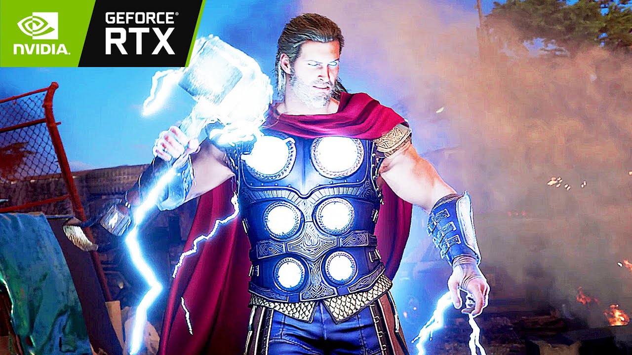 AVENGERS DAY THOR GAMEPLAY MARVEL'S AVENGERS IMMERSIVE MAX