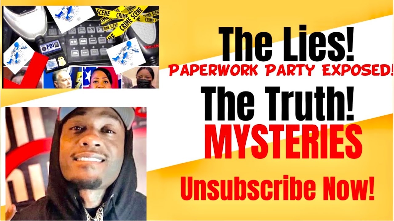 PAPERWORK PARTY EXPOSED! Paperwork Party exposed for being a Pimp. 