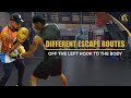 HOW TO | Different escape routes off the left hook to the body { REAL BOXING}