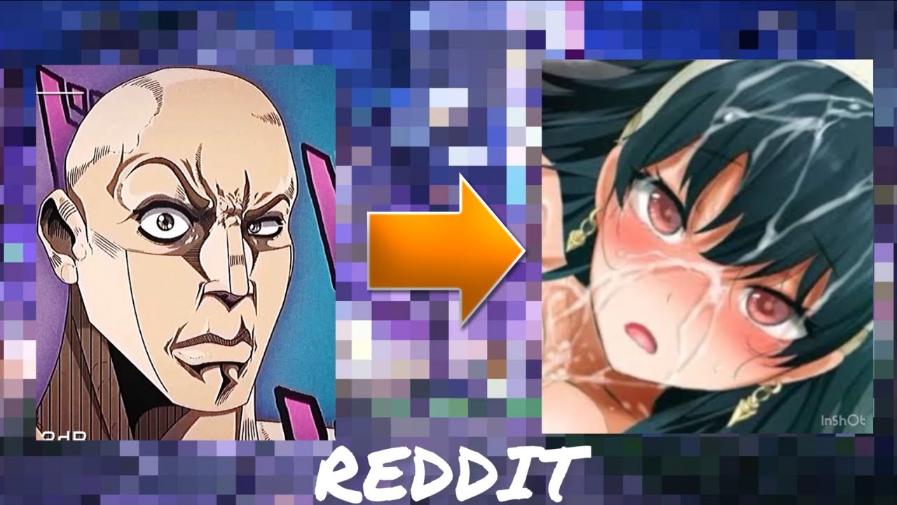 Anime vs Reddit (the rock reaction meme) YouTube