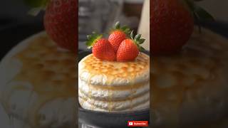 🔥Viral Fluffy Japanese Pancake Challenge Recipe🥞 #shorts #trending #shortsfeed #pancake #viralshorts