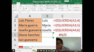 CURSO SOPORTE TECNICO-SEMANA 9 PARTE 1-EXCEL EMPRESARIAL-TEXTO, IZQUIERDA,EXTRAE,HALLAR