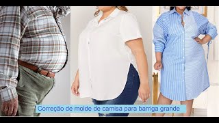 DIY - Shirt alterations for a large belly or bottom - Lesson 405