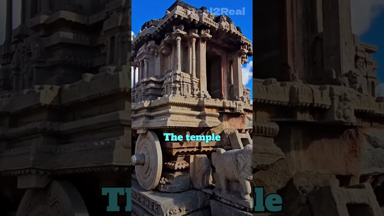 Unveiling the Mysteries of Vittala Temple: The Musical Pillars & Stone Chariot of Hampi! | Real2Real