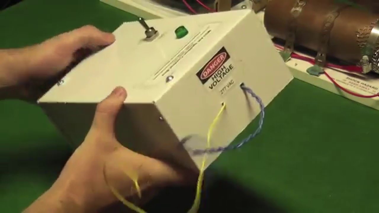 Homemade Ion Thruster MSTAR YouTube