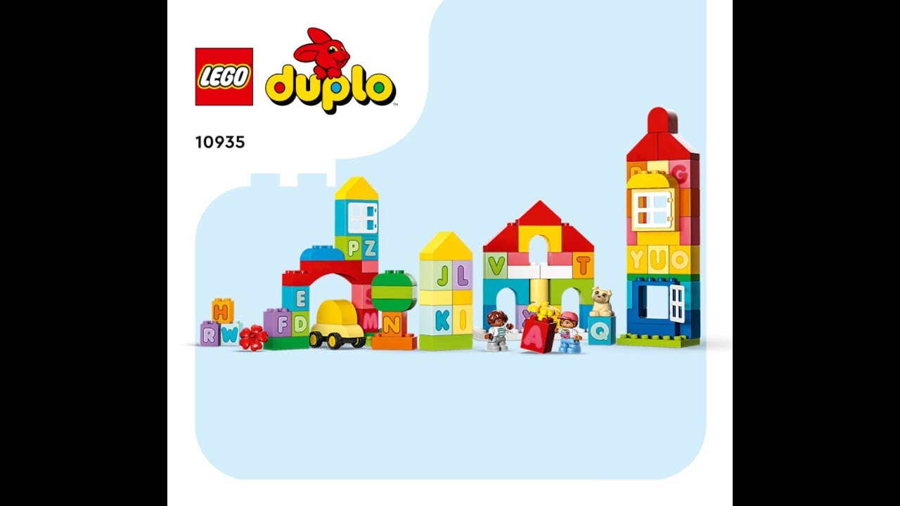 yページ LEGO Instructions | Duplo | 10935 | Alphabet Town - YouTube