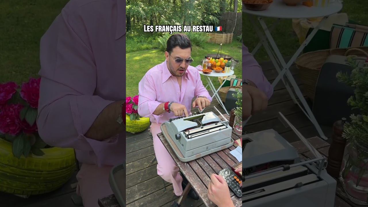Les français au restaurant