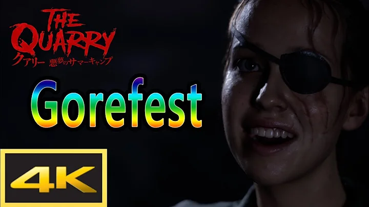 THE QUARRY with SONGS~Gorefest All Cutscenes Game Movie 4K 60FPS Ultra Settings Downscale