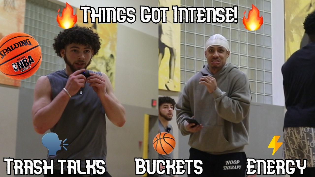 Trash Talk, Buckets & Energy🔥Gio Making Buckets, Aaron Commentating 🗣️