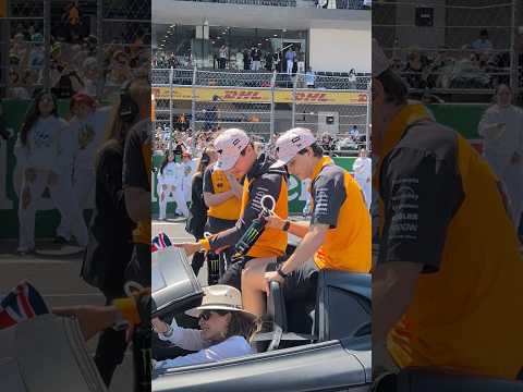 A fiesta of a drivers' parade 