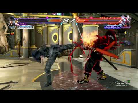 Noctis VS Julia, Jin, Yoshimitsu Casual Player Match Laggy PS4 Version 5 Tekken 7 20230222204309
