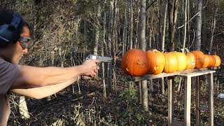 How Many Pumpkins Does It Take To Stop A Bullet?