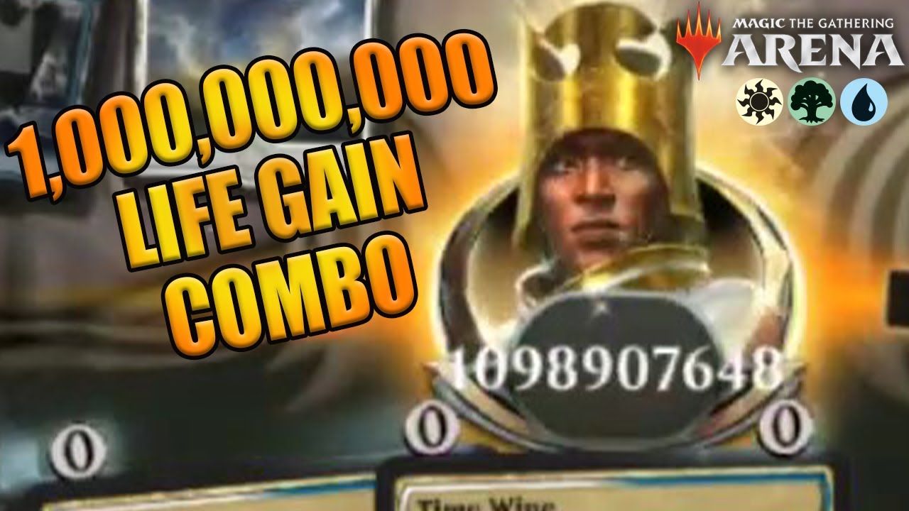 MTG Arena Historic Infinite Combo ONE BILLION LIFE! YouTube