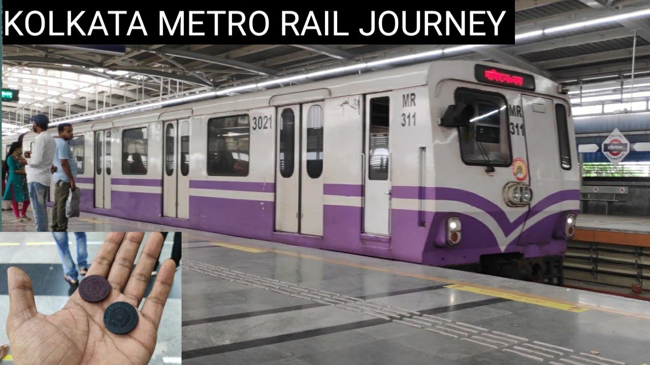Kolkata metro rail journey 4k, Dum dum junction to baranagar