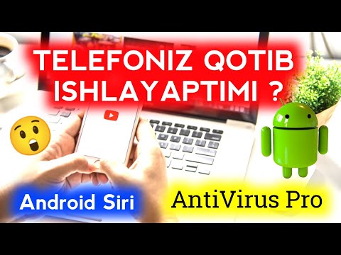 💯TELEFONNI QOTMAYDIGAN QILISH..|| Telefoniz Qotayaptimi..? AntiVirus Pro Daxshat PROGRAMMA.