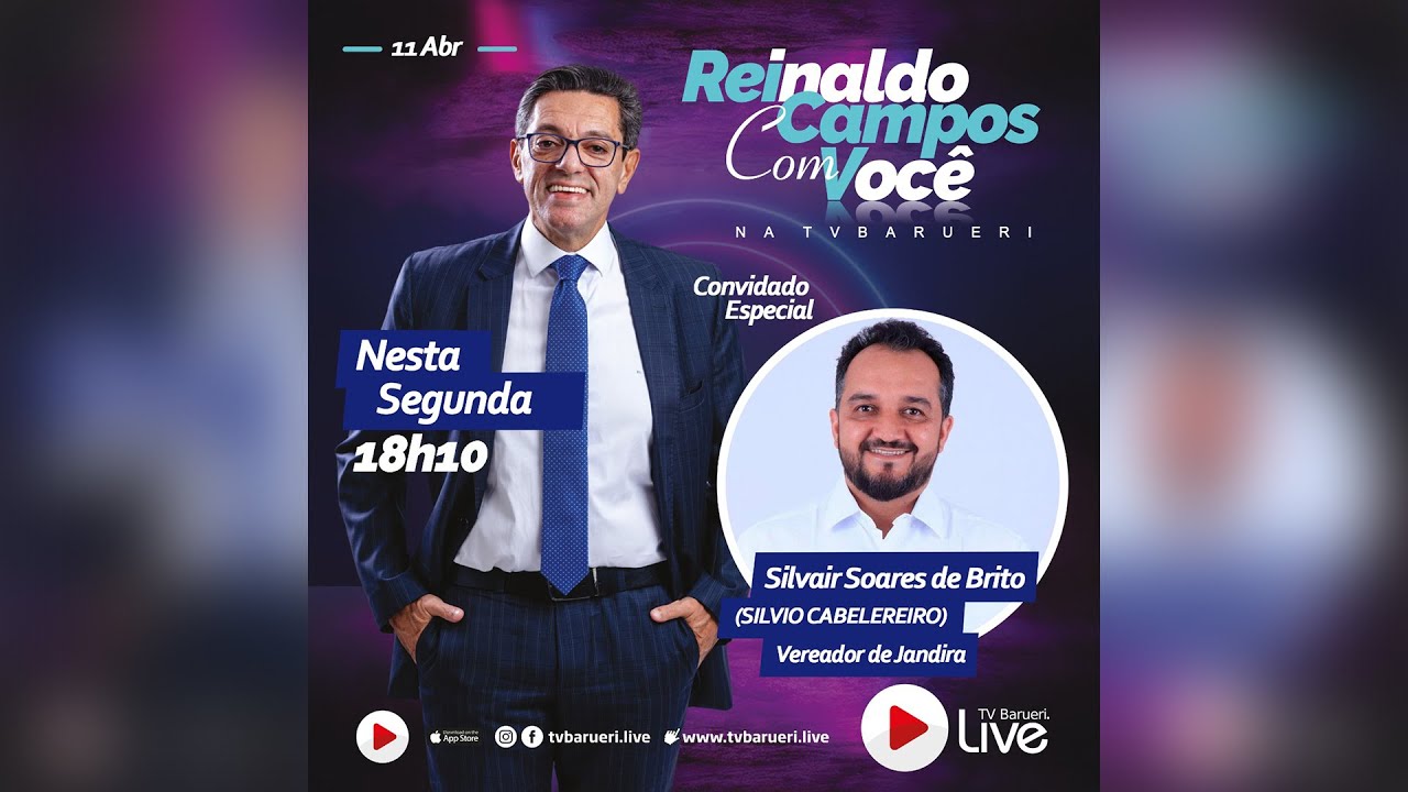Silvair Soares De Brito | Reinaldo Campos Com Você