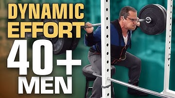 Can You Build EXPLOSIVE Strength Over 40? Follow Along Dynamic Effort Squat Workout