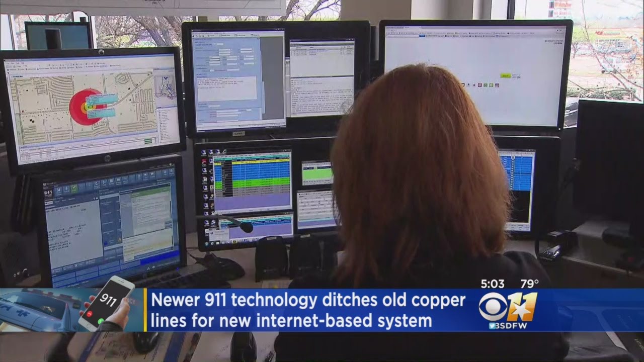 New 911 Technology Now Using Internet-Based System - YouTube