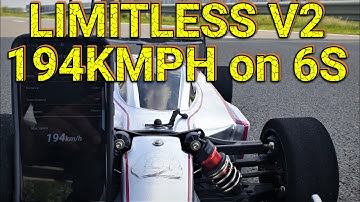 Arrma Limitless V2 speedrun new PB! XLX2 - TPpower 2200kV -Chinahobbyline 6S