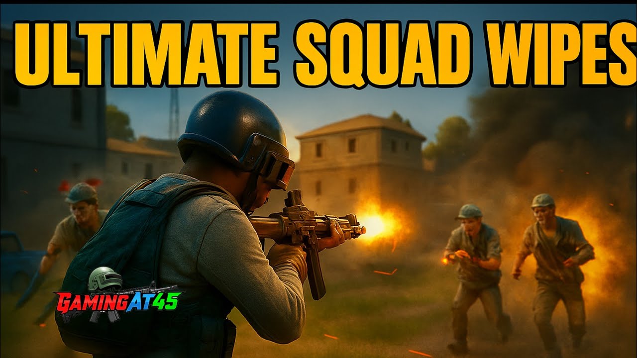 Ultimate Squad Wipes | PUBG Mobile Clutch Maestro ببجي موبايل