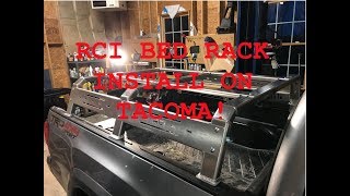 RCI Bed Rack Install and Review for 2016  Tacoma!