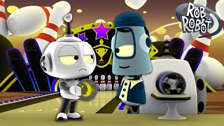 Who Is The Best Space Ball Bowler   Rob The Robot  Preschool Learning
