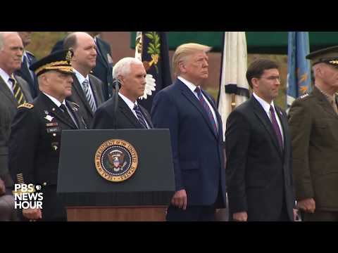 WATCH LIVE: Trump participates in ceremony for new Joint Chiefs of Staff Chair Mark Milley