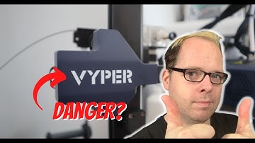 Anycubic Vyper 3D Printer - Unboxing, build and first prints