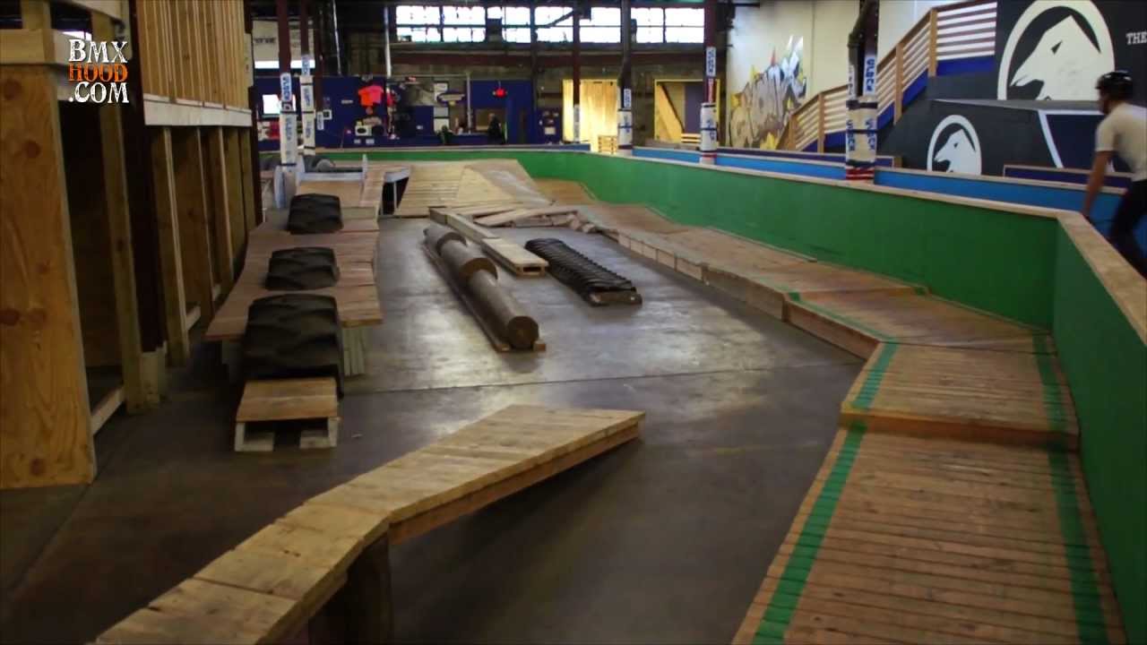 BMX HOOD Takes A Tour Of Cranx Bike Park YouTube