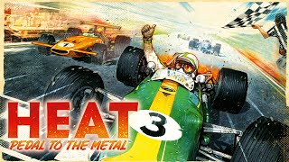 Heat: Pedal to the Metal + Expansions - Available Now Trailer 1080p
THERES NO PRIZE FOR CROSSING THE FINISH LINE IN A PRISTINE CAR SO...
PUT YOUR PEDAL TO THE METAL!!!
The countdown begins and sudden deep roars cut through the air as all the cars leap away from their starting lines; the Grand Prix is underway. Dust and wind rush past your helmet as you enter the first corner. Pushing your engine to the limit, you almost spin out but tightening your grip on the steering wheel you slide through the corner apex still in first. You got this!
To stay at the front of the pack, you’ll need to push your car to the limit. Will your car endure the long straightaways or will your engine fail in the last curve because you’ve taken too much HEAT?
Based on simple and intuitive hand management, Heat: Pedal to the Metal puts you in the driver’s seat of intense car races. You are jockeying for position to cross the finish line first, while managing your car’s speed if you don’t want to overheat. Experience the thrill of a single race or use the Championship System to play a whole season in one game night, customizing your car before each race to claim the top spot of the podium.
Add legendary automated drivers with the Legends Module so you can play solo, or add them as additional opponents in multiplayer games. Heat: Pedal to the Metal + Expansions - Available Now Trailer 1080p